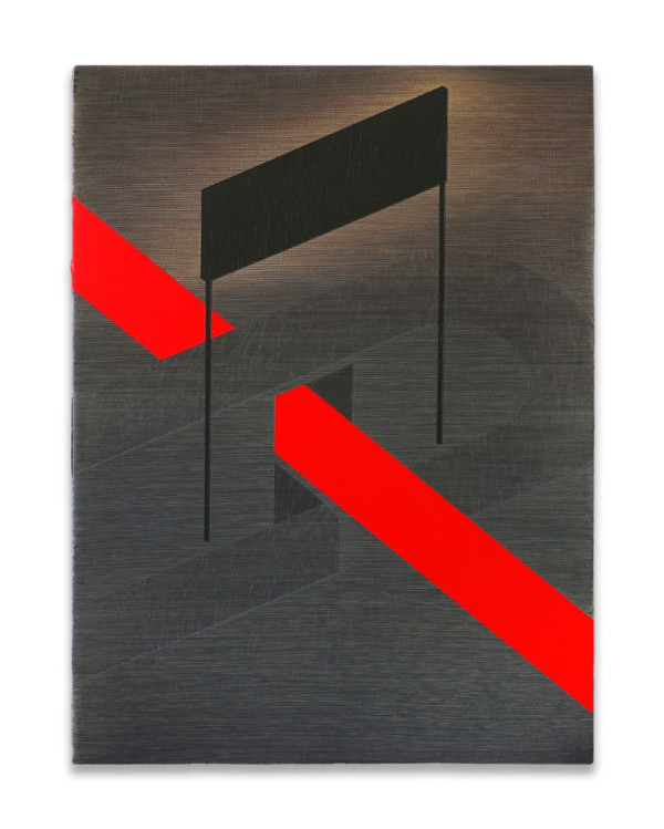 Painting o.T. by Robert Vellekoop