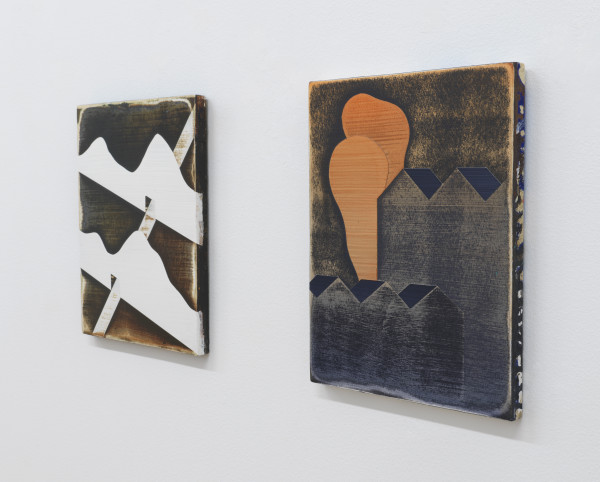 Installation view of works by Robert Vellekoop
