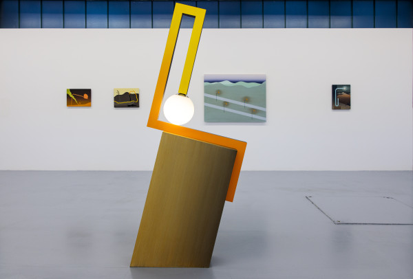Installation view of works by Robert Vellekoop