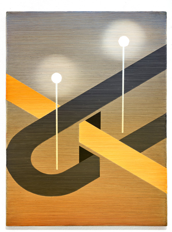 Painting Interchange (Yellow) by Robert Vellekoop