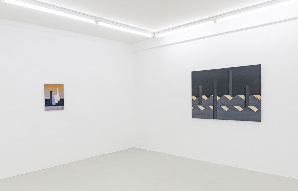 Installation view of works by Robert Vellekoop
