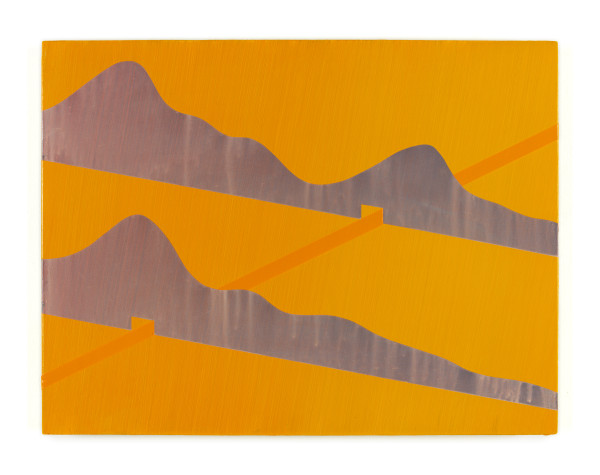 Painting Hills (Yellow) by Robert Vellekoop