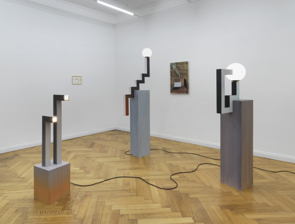Installation view of works by Robert Vellekoop