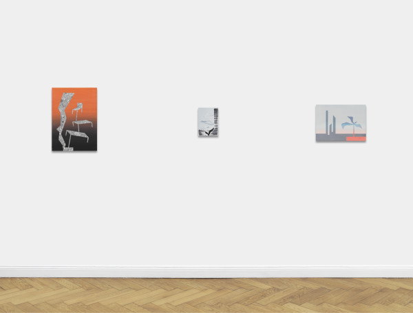Installation view of works by Robert Vellekoop