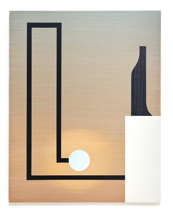 Painting Lamp (bottle) by Robert Vellekoop