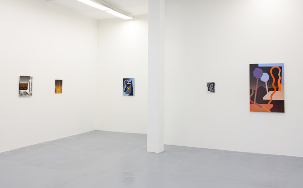 Installation view of works by Robert Vellekoop