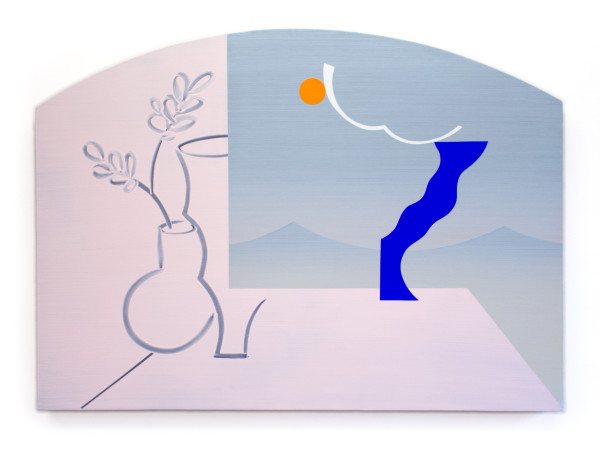 Painting Bogensekunde by Robert Vellekoop