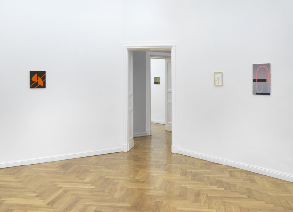 Installation view of works by Robert Vellekoop