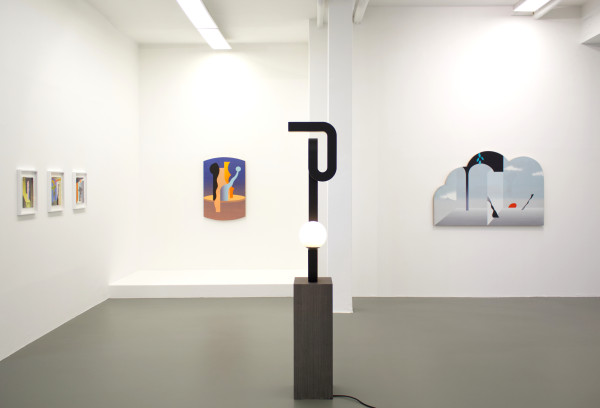 Painting Installation View by Robert Vellekoop
