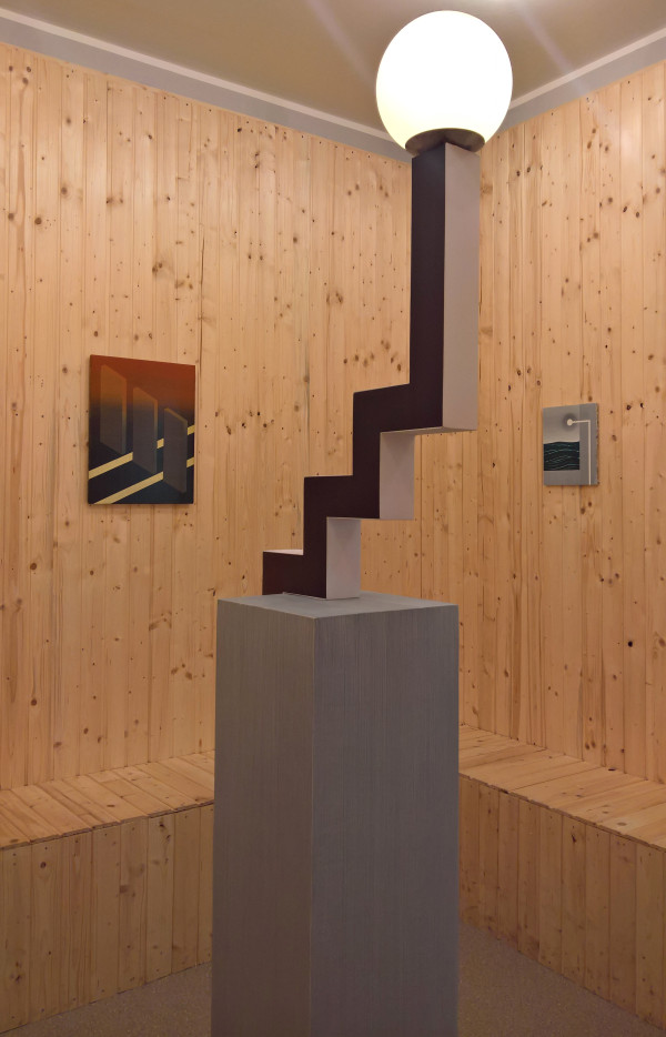 Installation view of works by Robert Vellekoop