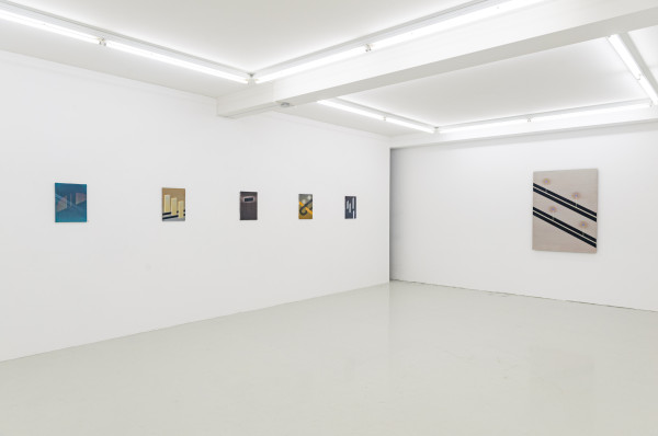 Installation view of works by Robert Vellekoop
