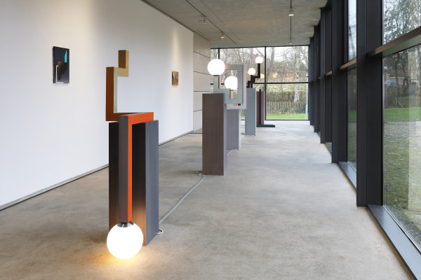 Installation view of works by Robert Vellekoop