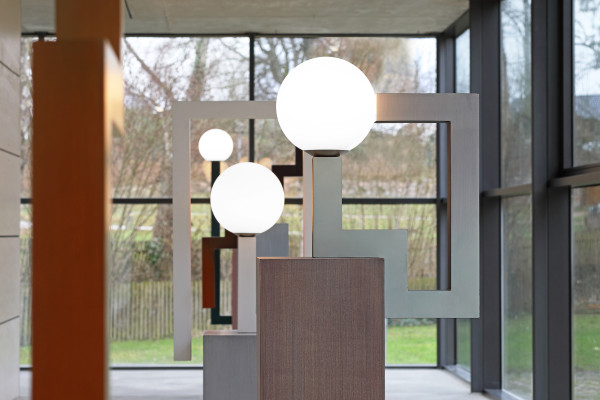 Installation view of works by Robert Vellekoop