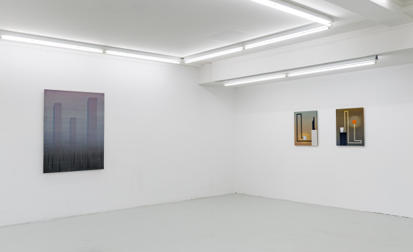 Installation view of works by Robert Vellekoop