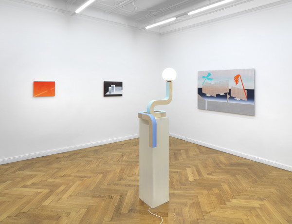 Installation view of works by Robert Vellekoop