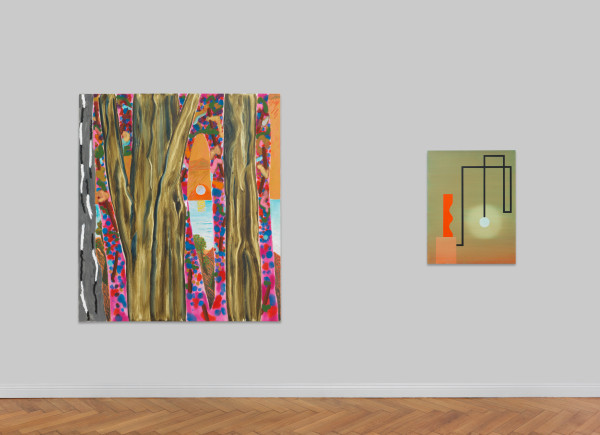 Installation view of works by Robert Vellekoop